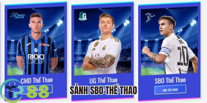 Sảnh SBO thể thao tại nền tảng TP88